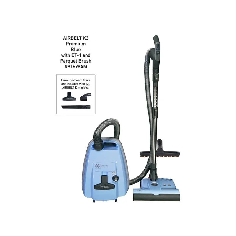 SEBO AIRBELT K3 Canister Vacuum with Power Head