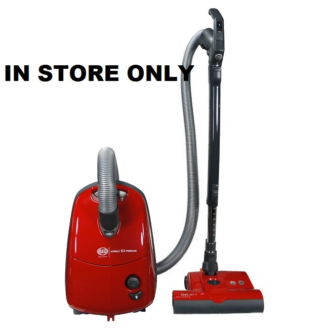 SEBO AIRBELT E3 Premium Canister Vacuum
