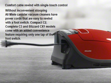 Miele Complete C3 Marin PowerLine - SGJE0 Canister Vacuum